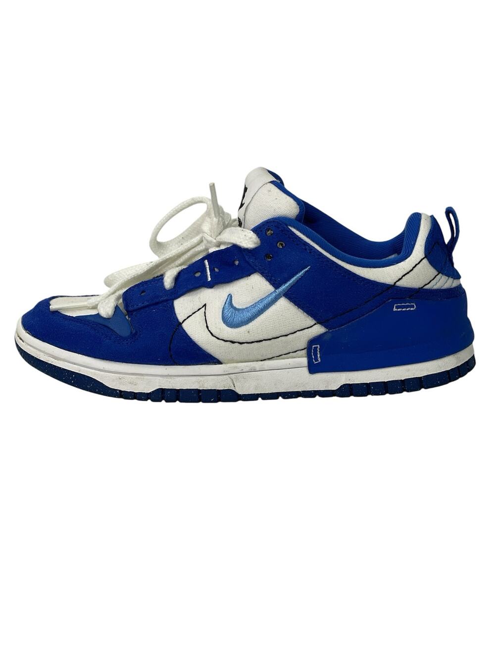 Nike Dunk Low Disrupt 2 Women's White University Blue Lace Up Sneakers Shoes 7